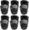 Yuecoom 6 pcs Pool Table Pockets, Billardtaschen, Billardkugelkörbe, Robustes Billardtisch-Fallnetz, Billardtischnetz Für Die Meisten Standard-Billardtische(6-Teilige)