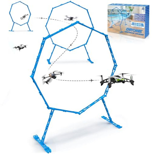 Beria Mini RC Drohne Hindernisvermeidung Training Spielzeug für Kinder Renntore Drohne Helikopter Wettkampf Übungsstrecke Zubehör Geschenke für 3-10 Jahre Mädchen Junge Geburtstag Kinderspielzeug