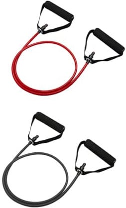 GXGM 2 Piezas Bandas Elásticas con Asas y Anclajes para Puertas Bandas de Resistencia Fitness para Fortalecimiento y Fisioterapia