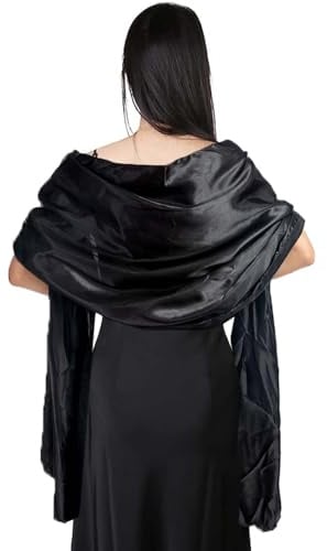VIDSTM Sheer Chiffontücher, Weich und Hautfreundlich Stola für Abendkleid, Anmut Schultertuch, Extra Groß und Extra Breit Schal Damen für Partys, Abendpartys, Hochzeiten