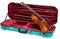 Crossrock Violinenkoffer (CRA860VFMB) 4/4-Größe, ABS-Hartschale mit Innenfach, 2 Bogenhaltern, Sicherheitsschloss und abnehmbaren Gurten, Mintblau