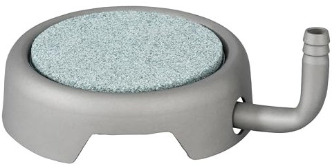 Measury Sprudelstein für Aquarium, Luftstein Aquarium 38 mm, Aquarium Luftausströmer aus Edelstahl