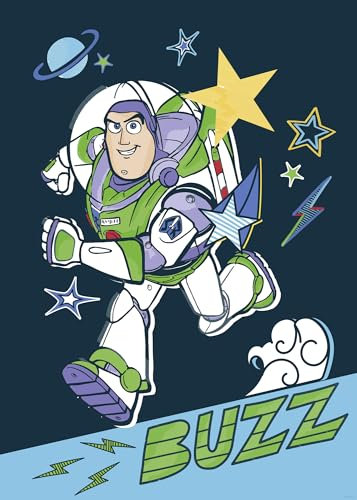 Komar Wandbild- Disney and Pixar Toy Story Buzz - Größe 50 x 70 cm - Poster, Kinderzimmer, Dekoration - gerollt ohne Rahmen, Bunt