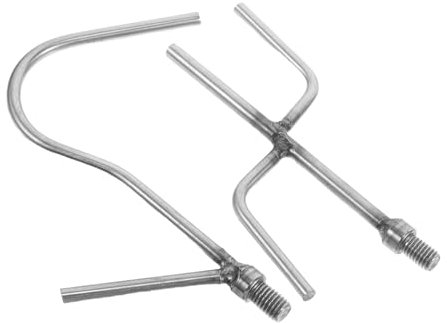 HORIALENCE 2piezas Sistema De Ganchos Telescópicos De Inoxidable para Ropa Accesorios De Colgar para Barra De Closet Ganchos De para Organización De