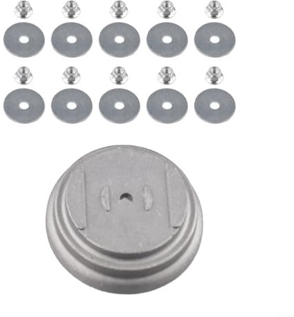 Base de la cuchilla del guardia de la cubierta de la hierba del acero inoxidable para el cortacésped eléctrico, rendimiento mejorado