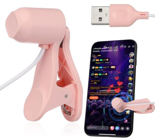 Gadpiparty Automatischer Bildschirmklicker für Handy, USB-universeller Automatischer Klicker, Streaming-Zubehör für Live-Streaming, Einkaufen und Smartphones kompatibel