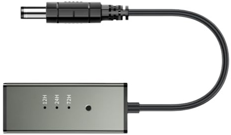 Router Rebooter Dc Cable,12/24/72-hour Automatic Cable Restart,Suitable for Dc5.5 * 2.1mm Interface Routers for Wifi Extender Gigabit Ethernet Switch Network Webcam Moderm