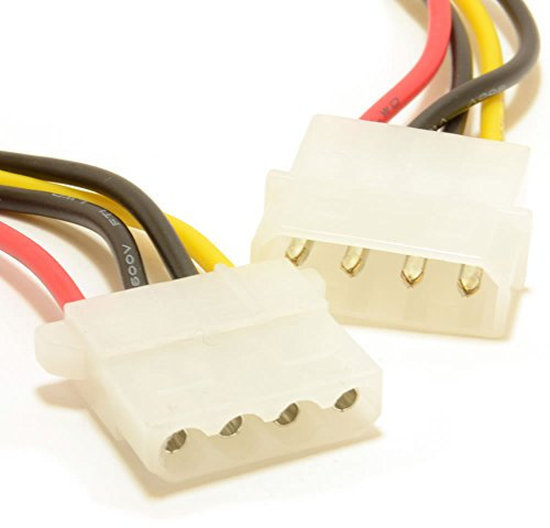 Strom Verlängerung Kabel 4 Polig LP4 Molex Männlich Zum Weiblich 50 cm [50cm]