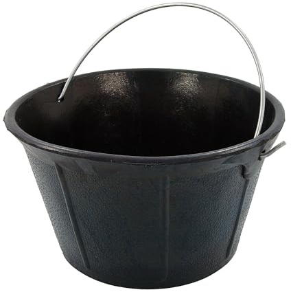 Neilsen CT2431 10L Rubber Bucket – Heavy-Duty, Durable, Ideal for Household & Construction Work