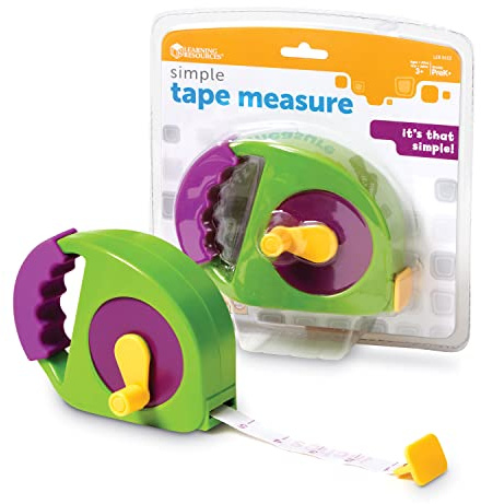 Learning Resources Measure It! My Very First Tape Measure, Ages 3+ | Support EYFS learning through measuring activities as children explore early maths, imperial and metric markings through play