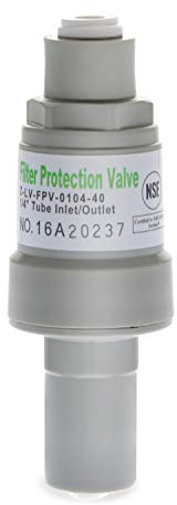 iSpring APR40 Pressure Regulator Filter Protection Valve with 1/4 Quick Connect, 40 psi