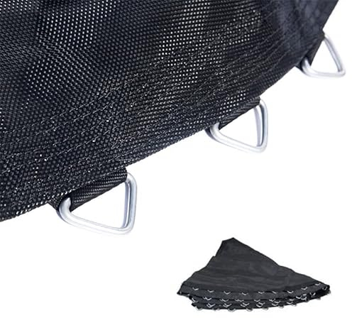 Magic Circle Pro Trampolin Sprungtuch Sprungmatte für Gartentrampolin Ø 360-370 cm 72 Ösen Federn 17,5/18 cm Ersatzteile für Trampolin 12ft