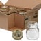 Bormioli Einmachgläser Quattro Stagioni 12 teilig | Füllmenge 150 ml | Durchmesser 6,8 cm | Gesamthöhe 8,8 cm | Perfekt für ANTIPASTI & CO zum Aufbewahren von Vorräten