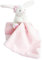 Doudou et Compagnie - Doudou Mouchoir Lapin - Boite Fleur - Rose - 10 Cm - Doux - Idée Cadeau de Naissance Fille et Garçon - Garantie Doudou Perdu - DC3337