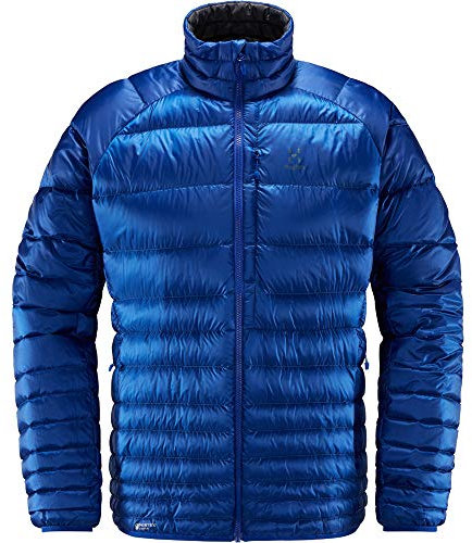 Haglöfs Essens Down Herren-Daunenjacke, Cobalt Blue/Magnet, S