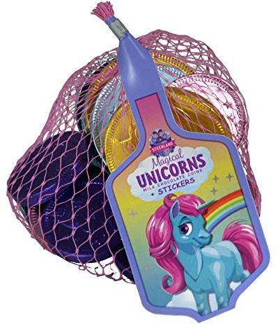 Magical Unicorns Milk Chocolate Coins 60g Net (Approx 15 Coins)