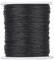 PandaHall, Cordoncino in cotone cerato, 100 m/ rotolo di corda di cotone intrecciato da 1 mm per la creazione di gioielli fai da te (nero)