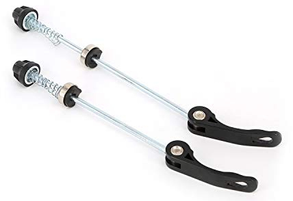 AiTuiTui 1 Paar MTB Schnellspanner Bike QR 145/180mm Road Mountain Fahrrad Radnabe Vorne und Hinten Clip Bolt Hebel Achse Set