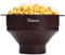 The Original Salbree Collapsible Silicone Microwave Popcorn Popper Maker Machine, Microwavable Bowl Holds 16 Cups, Uses Hot Air and Oil Always Optional - The Most Colors Available (Chocolate)