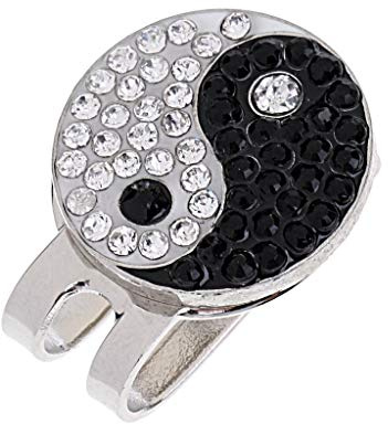 Inzopo Golf Cap Clip Ballmarker mit Magnetischem Hutclip Ballmarker Golf Cap Clip Golf Zubehör