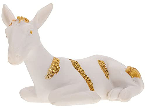 Happyyami Schaf Figur Raumdekoration Gartenkunstdekor Gartenschafstatue Gartenstatue Für Garten Terrasse Balkon Villa Dekoration