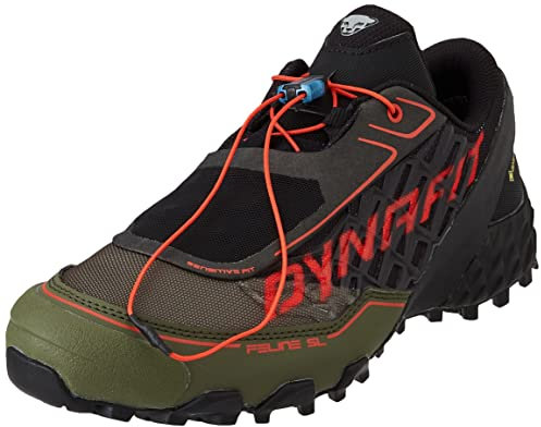 DYNAFIT Herren Feline SL GTX Schuhe, Winter Moss-Black Out, UK 7
