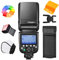 Godox TT685II-S TT685II S Kamera Blitzgerät für Sony, 2,4 G Wireless HSS GN60 Blitzgerät Kompatibel mit Sony Digitalkameras a9 a7 a7II a7III a7R III a7RII a7SII a6000 a6300 a6500