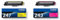 Brother Original Jumbo-Tonerkassette TN-247Y Gelb & TN-243M Tonerkassette DCP-L3510CDW/-L3550CDW, HL-L3210CW/-L3230CDW/-L3270CDW, MFC-L3710CW/-L3730CDN/-L3750CDW/-L3770CDW Magenta