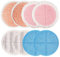 8 Pack Microfibre Cleaning Mop Pads 7.28in Buffing Pads Spin Mop Pads for Floor Cleaning