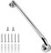 supregear Barra de Agarre para Baño, 50 cm Tirador de Baño de Acero Inoxidable 304, Seguridad y Auxiliar para Cocina, Dormitorio, Bañera, Ducha y Escalones