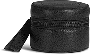 muud Helsinki handgefertigte Lederbox für Nadeln und kleines Zubehör Black