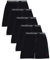 Polo Ralph Lauren Herren-Boxershorts, 5er-Pack, 5 Poloshirt, Schwarz, Medium