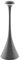 SIGOR Nudrop - Dimmbare LED Akku-Tischleuchte Indoor & Outdoor, IP54 spritzwassergeschützt, Höhe 29,2 cm, aufladbar mit Easy-Connect, 12 h Leuchtdauer, graphitgrau