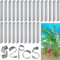 SANJHFF 52 Pcs Aquarium Plant Weights, Plant Weights for Fish Tank, Aquarium Plant Anchors, Aquarium Plant Weights for Live Plants, Stops Plants from Floating in The Aquarium.