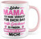 Mutter Tasse mit Spruch Geschenk, Liebe Mama ich habe versucht für dich das beste Geschenk zu finden Geschenkidee Muttertag Kaffee-Becher Kaffeetasse Witz Humor lustig Geschwister