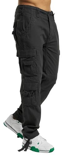 Brandit Pure Slim Fit Pants, Farbe: anthrazit, Größe: 5XL