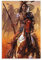 Leinwand Bilder Groß Wohnzimmer Native American Canvas Wandkunst-Poster Amerikanischer Indianer-Häuptling Kopfschmuck Federkunst Leinwanddruck für leinwand bilder Wandkunst-Poster 40x60cm (Ungerahmt)