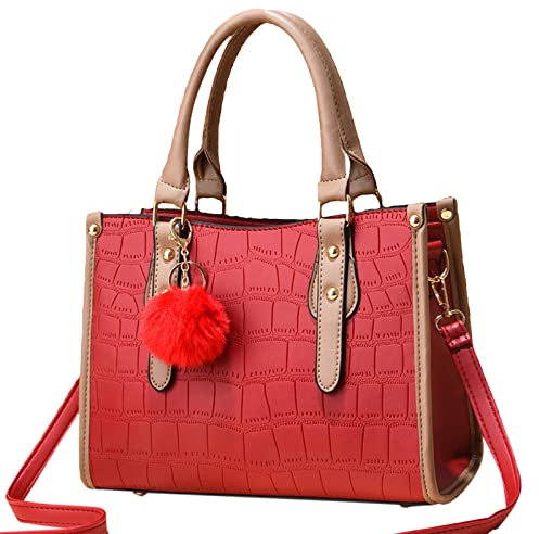 FGUUTYM Taschen Organizer Set -Einkaufstasche, Handtaschen, Damen-Geldbörse, Umhängetasche, Umhängetasche, Ledertasche Hundehandtuch Mit Taschen (C, One Size)