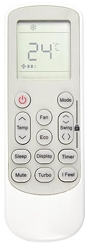 Yisawroy Mando a distancia universal para aire acondicionado, disfruta de un control de temperatura sin esfuerzo para control remoto