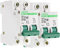 XYWHPGV Disjoncteur Miniature 2pcs, DZ47-63 2 Pôles 25A 400V C25, Courbe D(6830f 58ab4 b8a06 f0584 3b397 07bc8