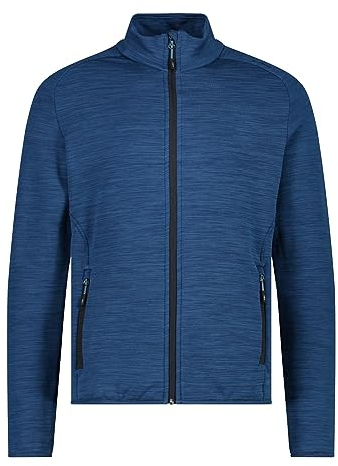 CMP Herren Stretch Fleece Jacke, Petrol Mel., 52