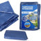 Bâche de Protection 5x6m PVC 50 g/m² Imperméable Extérieur en Tissu Industrielle Multifonction pour Meubles Camping Voiture étanche Multi-Usage Universelle