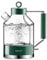 Electric Kettle, ASCOT Glass Electric Tea Kettle 1.5L 2200W Tea Heater & Hot Water Boiler, Borosilicate Glass, BPA-Free, Auto Shut-Off and Boil-Dry Protection (Emerald Green)