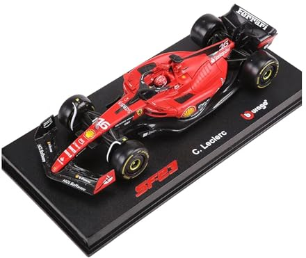 METERO SF-23#16 Charles Leclerc Formel 1 F1 Weltmeisterschaft (2023) mit Vitrine Formel Racing Serie 1/43 Druckguss Modellauto von Bburago 36835CL, Zh-3.7sj-27633