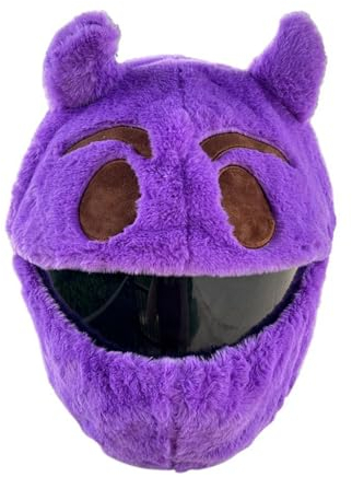 Dickly -Helmüberzug, universell, niedliches Motorrad-Ski-Zubehör erhöht den Fahrspaß, lustiger Helmüberzug