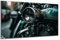 DARO Design - Wand-Bild auf 6mm HDF 84x56 cm Motorrad Scheinwerfer - Wand-Deko Bilder Geschenk