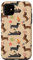 iPhone 11 Dachshund Pattern Sausage Dog Lover Wiener Flower Pattern Case