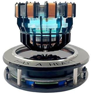Lonyiabbi Arc Reactor MK1 schwebendes und sich in der Luft drehendes LED-Deko-Spielzeug im Maßstab 1:1, einzigartiges Geschenk für Schreibtisch oder Zimmer
