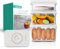 VOYOR Machine Sous Vide Alimentaire Portable Trousse avec 3 Cartouches Sous Vide Réutilisables Mini Appareil Sous Vide Alimentaire Appareils de Mise Sous Vide (3 Conteneurs)