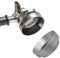POHOVE Kaffee Dosierring 51mm, Universal Espresso Trichter, Siebträger Zubehör, Kaffeedosierring mit magnetischem, Kaffeemaschine Fülltrichter, für Siebträger Brühschüssel Kaffeepulver